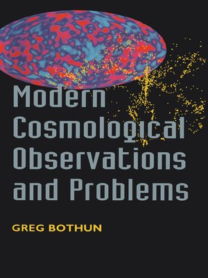 cover image of Modern Cosmological Observations and Problems